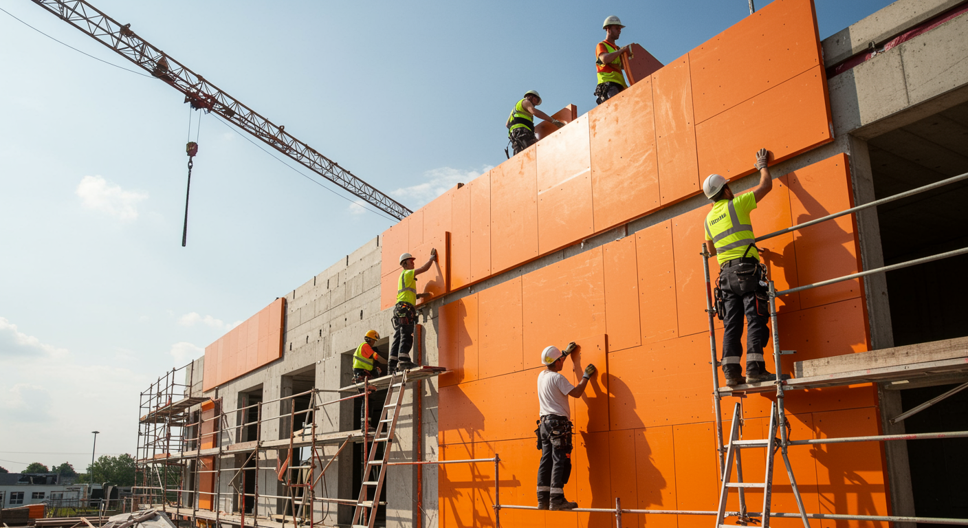 Fassade und WDVS Arbeiten